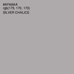 #AFAAAA - Silver Chalice Color Image